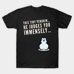 Judging Penguin T-Shirt